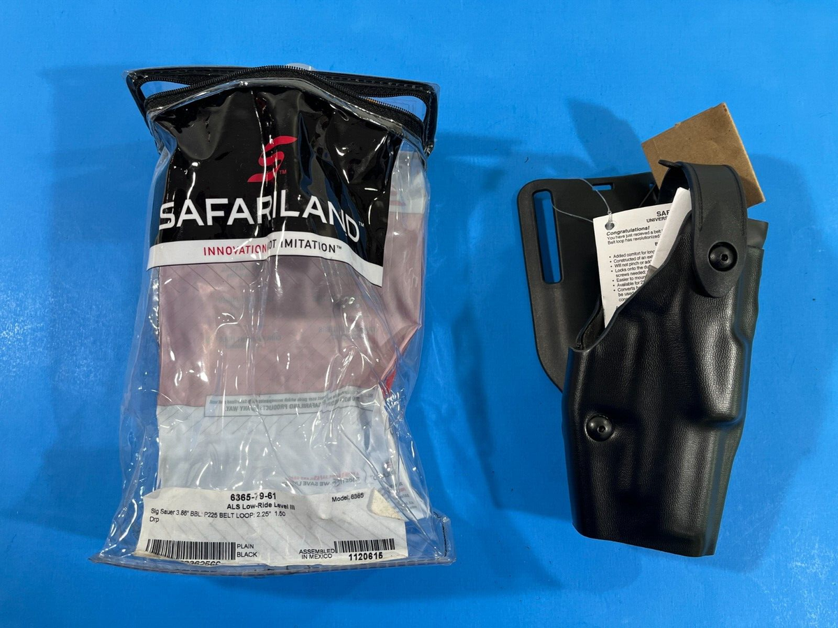 SAFARILAND 6365 ALS SLS LEVEL III HOLSTER SIG SAUER P225 3.86