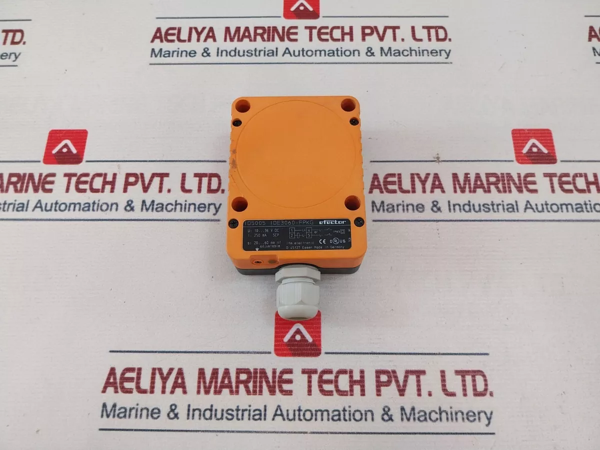 Ifm Efector ID5005 IDE3060-FPKG Proximity Sensor 10-36v-dc