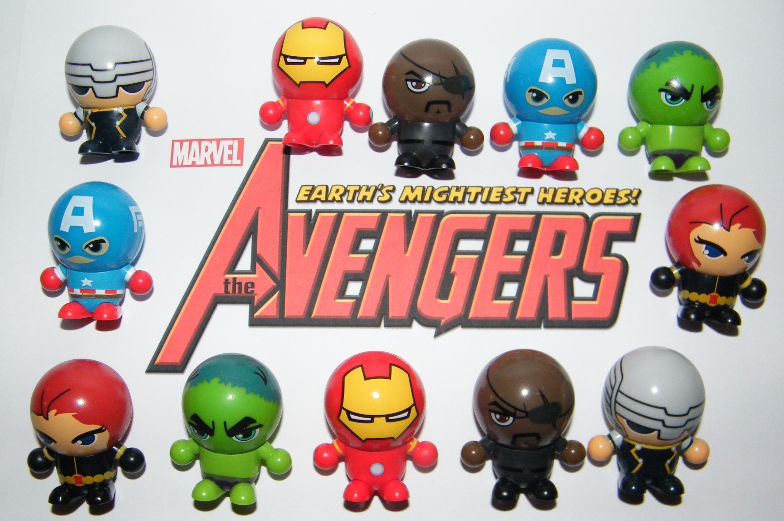 superhero bouncy balls