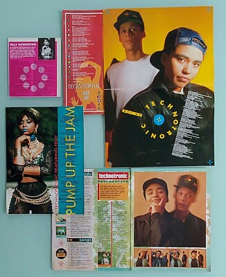Technotronic, Ya Kid K, MC Eric, Felly # Pinup, Clipping / Pump Up, Get Up  