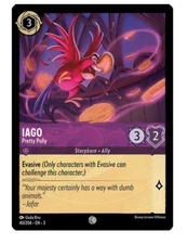 x4 Iago - Pretty Polly 40/204 Common Lorcana TCG