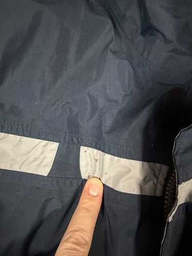 Vintage Y2K gray Nike ACG 3 Outer Layer Full Zip Hooded Climate Jacket Mens L by Nike, $74.99 - Photo 11