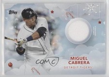 2020 Topps Holiday WalMart Mega Box Relics Miguel Cabrera #WHR-MI 0xy0