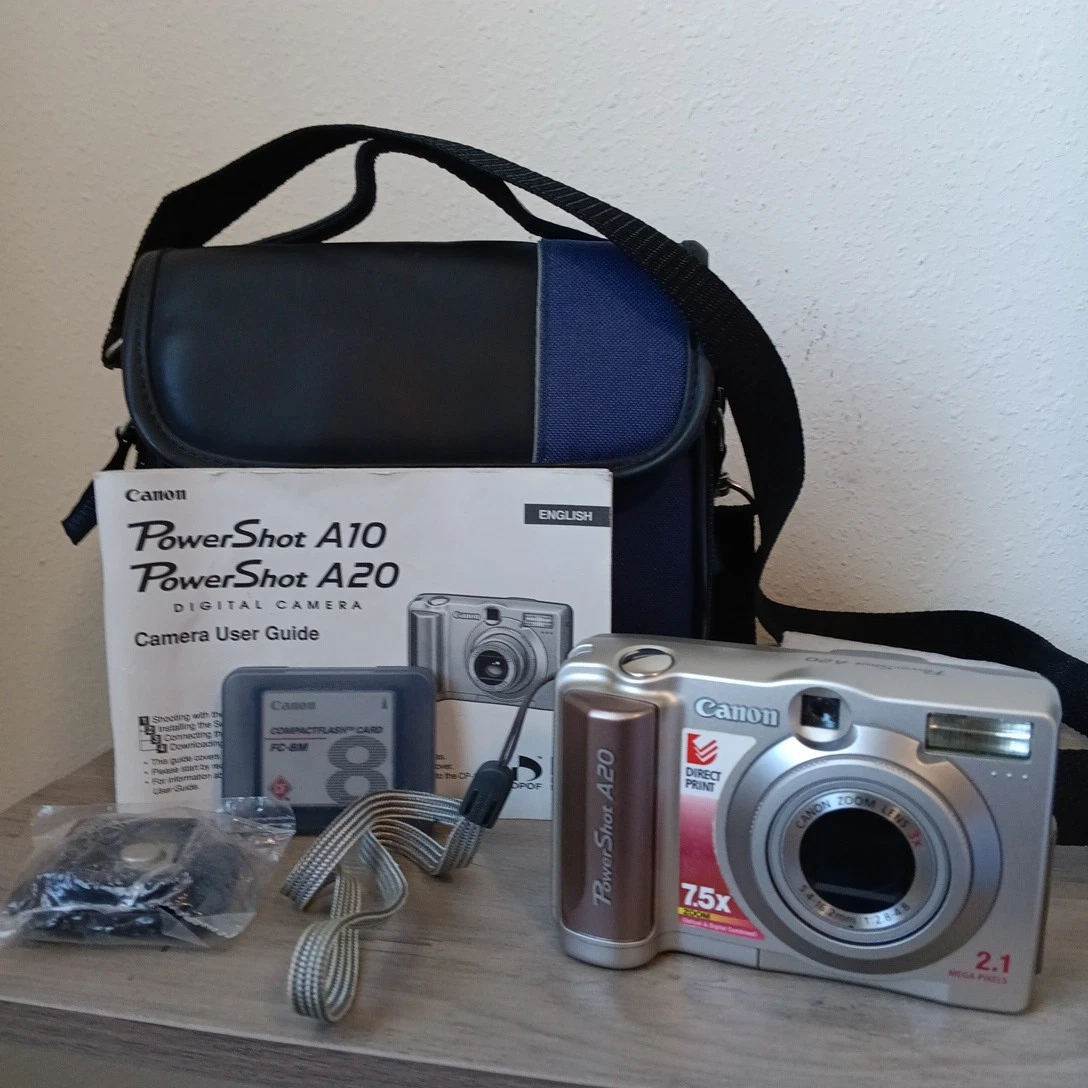 Canon PowerShot A20 Digital Cameras for Sale | Shop New & Used