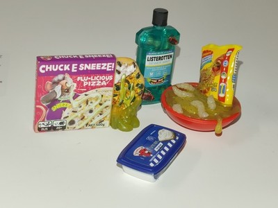 ZURU Mini Brands Mega Gross Minis listerine chuck e cheese noodles