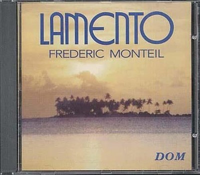 Audio Cd Neu - Frederic Monteil - Lamento -I- Dom Disques