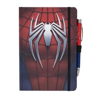 Marvel Spiderman Premium A5 Notizbuch Mit Projektor Stift