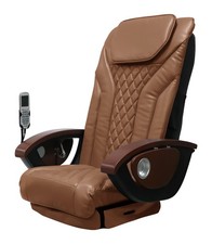 Pedicure Chair Cushion Cover Set Cappuccino , EXR Vibration Massage Chair Cover