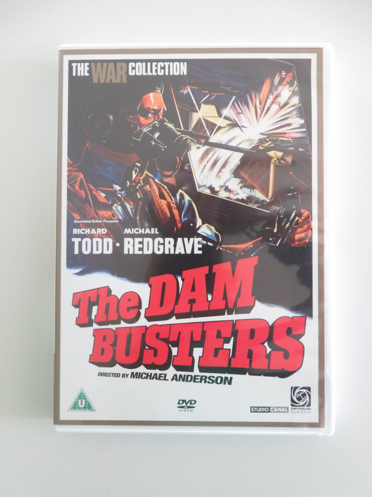 THE DAM BUSTERS (DVD) RICHARD TODD MICHAEL REDGRAVE 1955 REGION 2