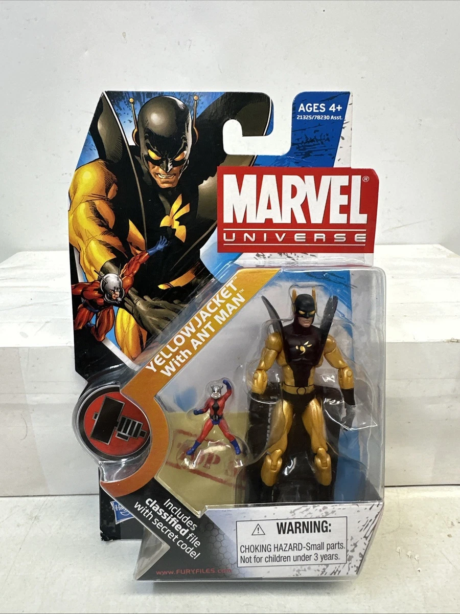 Hasbro Marvel Universe Serie 2 - Action Figure Yellow Jacket 10cm - 0653569510635 - copertina