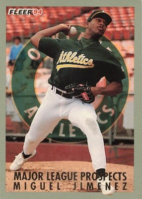 1994 Fleer - Major League Prospects Miguel Jimenez #17