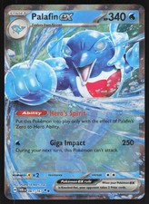 Carta Pokemon Palafin ex Holo 061/167 quasi nuova SV06: Twilight Masquerade
