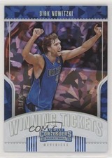 2018 Panini Contenders Winning Tickets Cracked Ice 19/25 Dirk Nowitzki HOF y8a