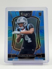 TETAIROA MCMILLAN 2025 SELECT LIGHT BLUE PRIZM ROOKIE /75 #144 PANTHERS Q3701