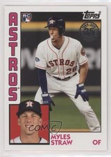 2019 Topps 1984 Topps Baseball Rookies Myles Straw #84R-MS RC 6z2