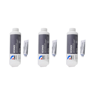 USC 26006 24 fl. oz. Autobody Icing  Polyester Finishing Putty Case of 3 Tubes