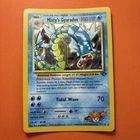 Pokemon Card Mistys Gyarados 13/132 Gym Challenge Holo 1999 Vintage Rare