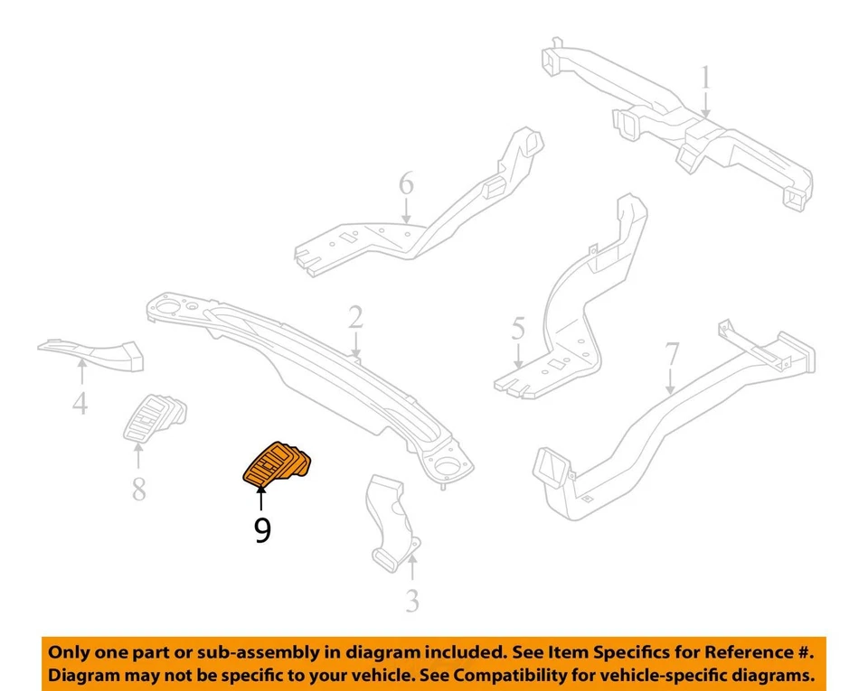 Se adapta a KIA OPTIMA 2011 2012 2013 tablero central radio bisel moldura con ventilación de aire OEM Foto 4 de 4