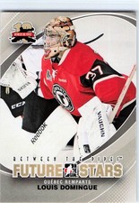 2011-12 In The Game Between The Pipes #11 Louis Domingue Quebec Remparts