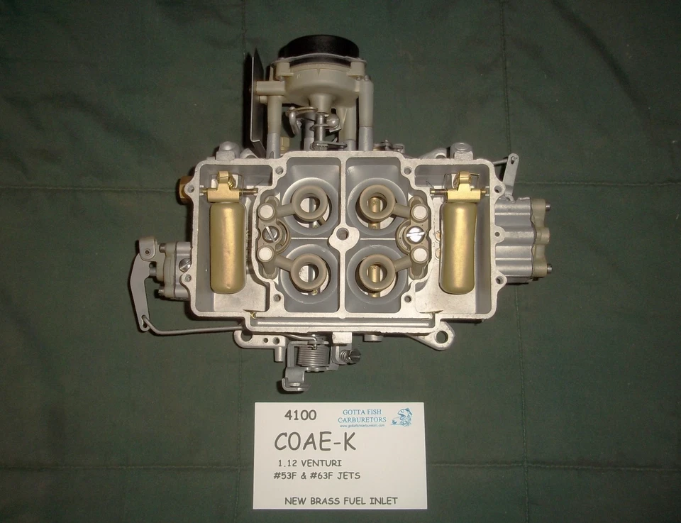 1960 352 福特 Thunderbird 352 Edsel Ranger Autolite 4100 1.12 C0AE-K 汽化器 — 第 4/4 张图片
