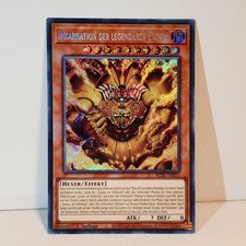 Yugioh Karte Inkarnation Der Legendären Exodia BLTR-DE051 Secret Rare Deutsch NM