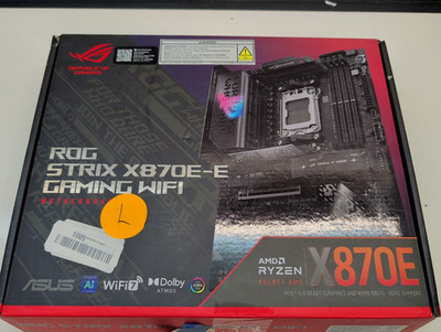ASUS ROG STRIX X870E-E GAMING WIFI AMD AM5 X870 ATX  TESTED WORKING