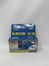 New Images 35mm Single Use Disposable Camera W/Flash 24  3 Exposures Old Stock