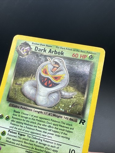 Dark Arbok 2/82 Team Rocket Holo - Picture 22 of 24