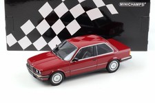 PROMO: BMW 323i (E30) 1982 Rouge Carmin au 1/18 de Minichamps 155026008