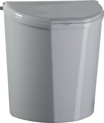 Brunner Pillar XL grau Wandabfallbehälter