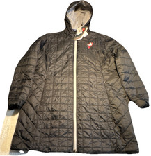 Cutter & Buck Black PrimaLoft Hooded Full Zip...