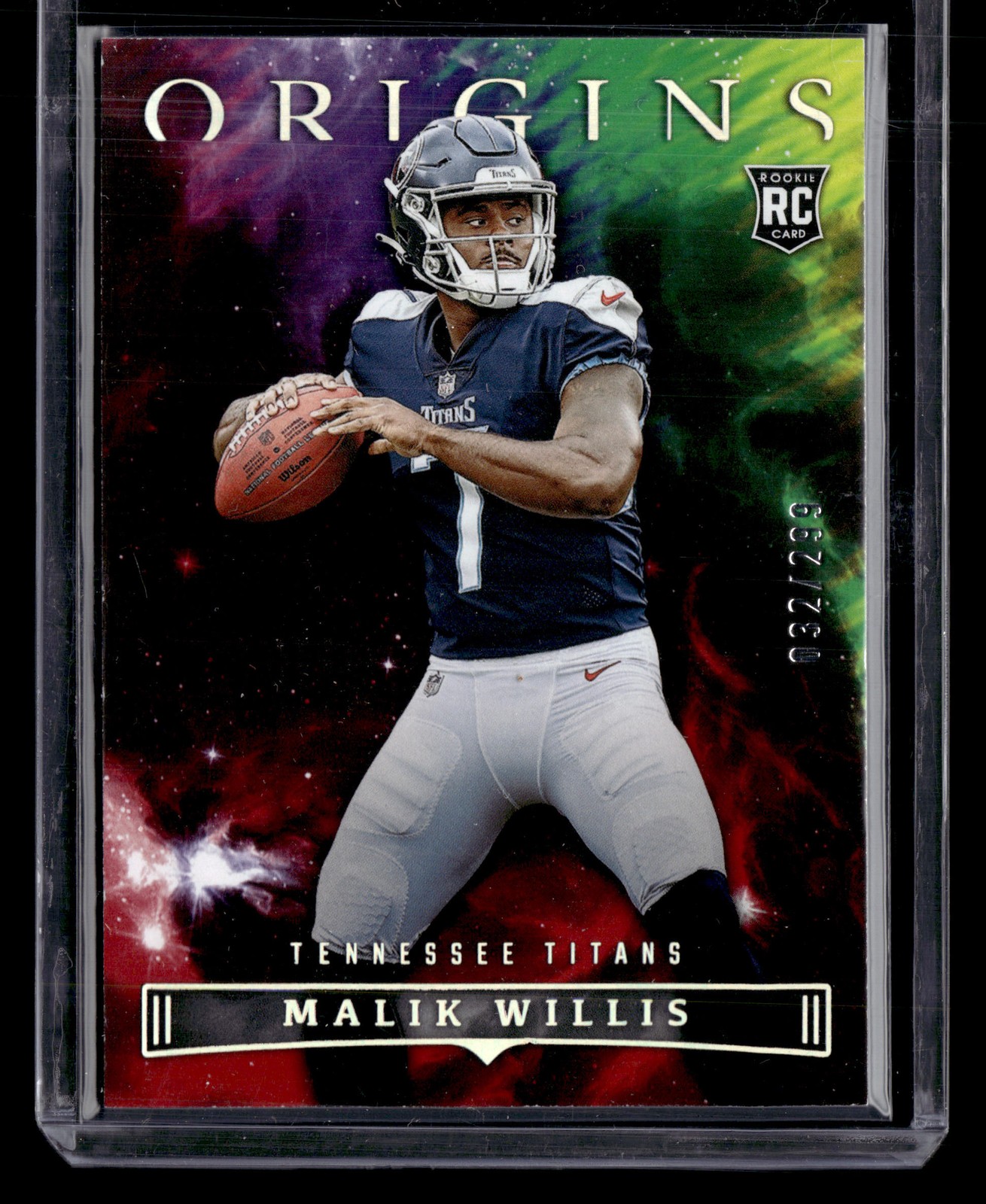 2022 Panini Origins #101 Malik Willis Red #/299