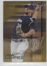 2016 Topps Finest Gold Refractor 3/50 Jorge Lopez #98 4l3