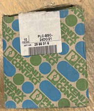 PHOENIX CONTACT PLC-BSC-24DC/21 RELAY BASE 2966016 -NEW OPEN BOX