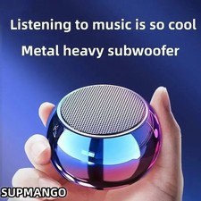 M3 Mini Bluetooth Speaker Wireless Portable Heavy Bass Subwoofer Outdoor Music S