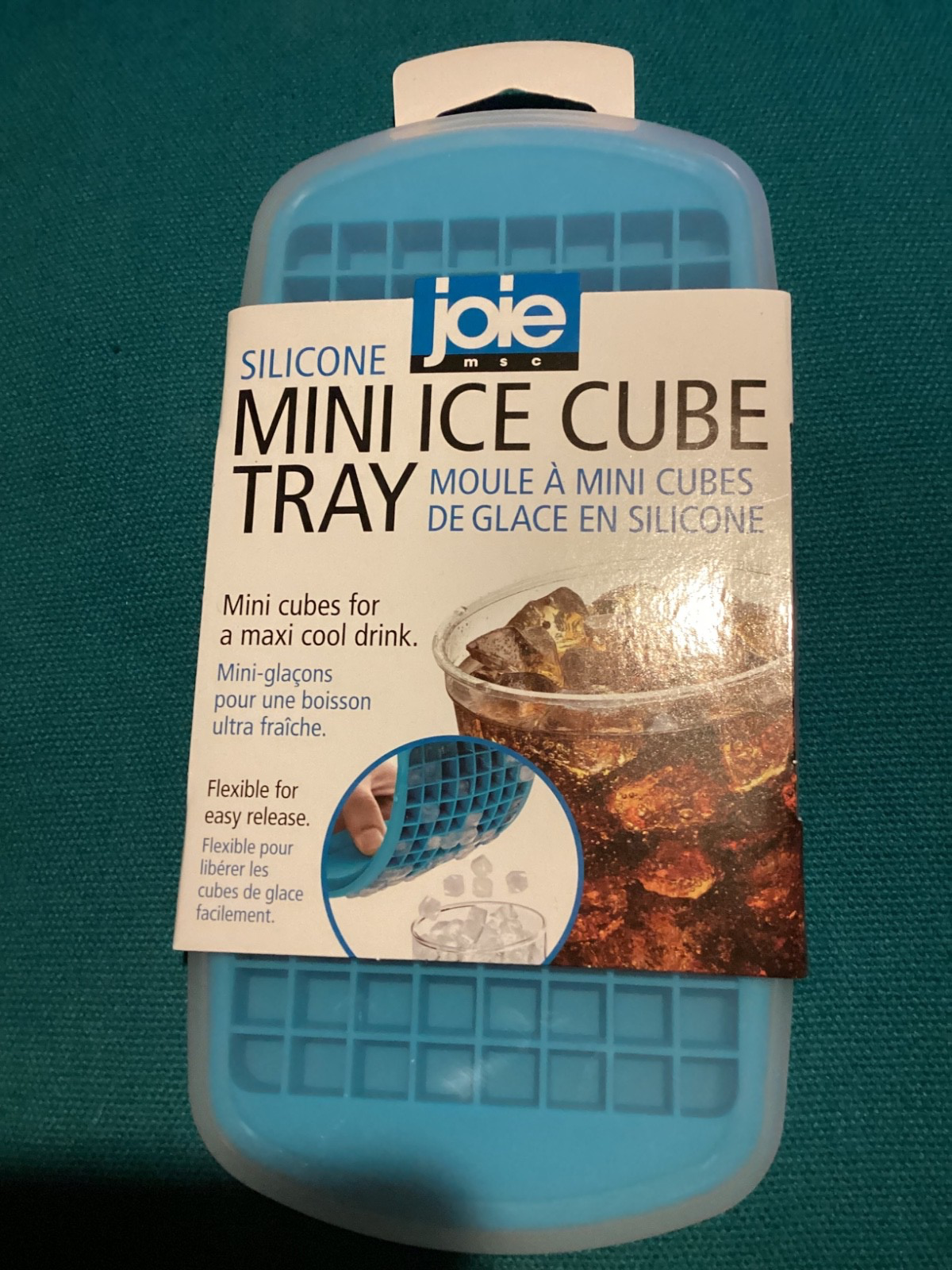 BNWT New Joie Silicone 120 Mini Ice Cube Tray - Flexible Easy Release - BPA Free