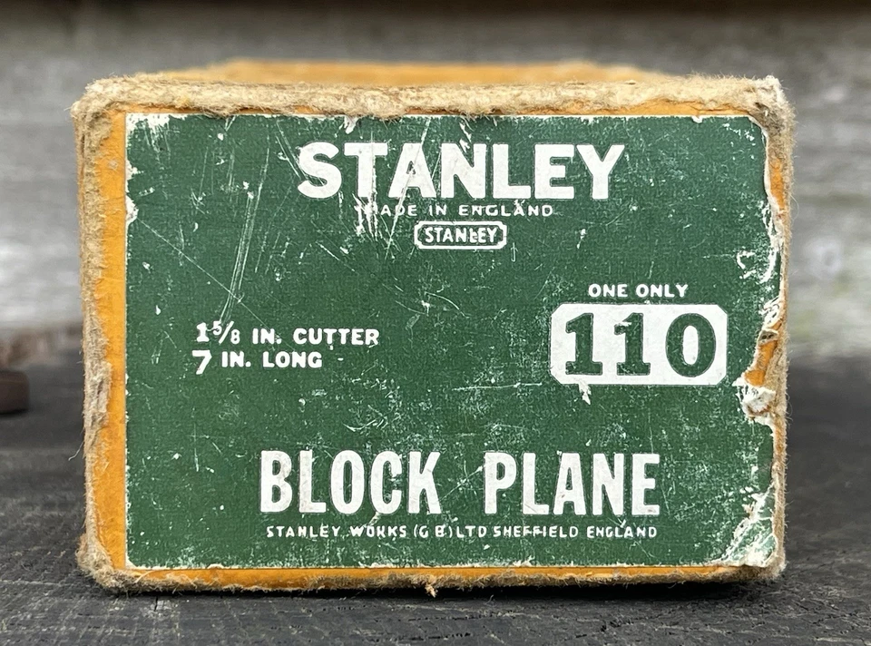 Vintage Stanley No110 Block Plane - Boxed - Image 2 of 4