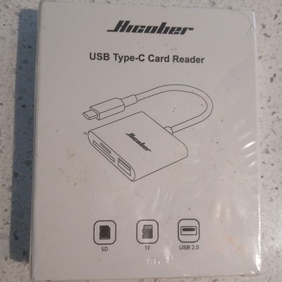 Hicober USB Type C Card Reader USB To SD Model #UCN3298 New FREE shipping