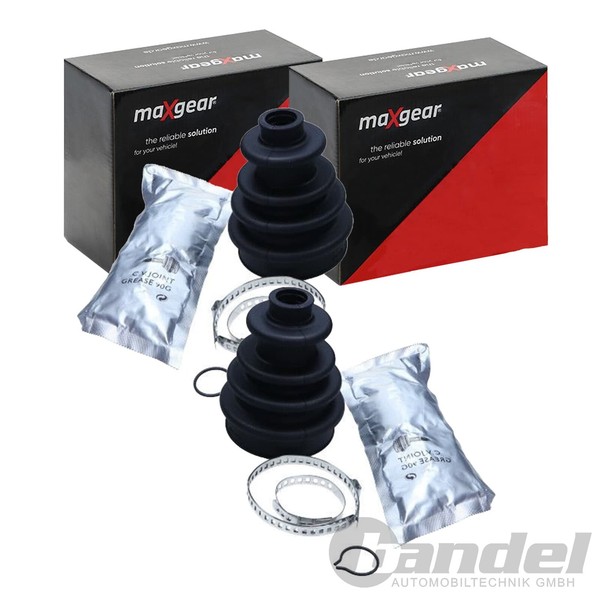 2X Maxgear Achsmanschetten Satz Radseitig Passend FüR Austin Metro Mini Ford Cou-image