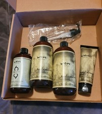 WEN by Chaz Dean Hair Care Set Sweet Almond Mint  Lemon Rosemary Anti-Frizz