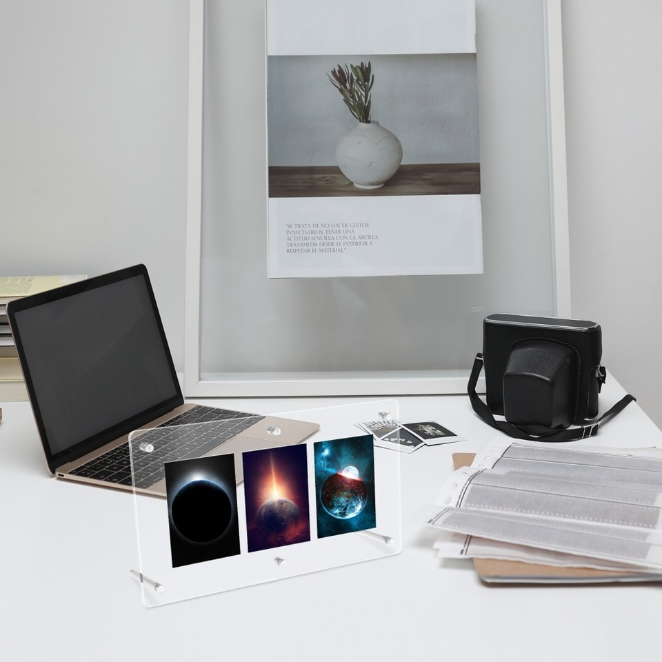 Baseball Card Holder Stand Clear Acrylic Card Display for Game Cards ...