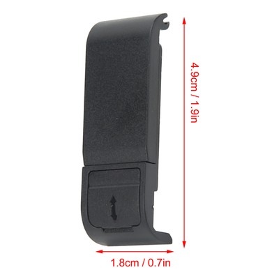 Plastic Battery Compartment Side Cover Action Camera Replacement Side Door Fo CB