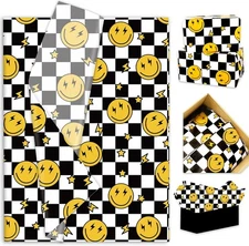 JarThenaAMCS 100 Sheets One Happy Dude Tissue Paper Smile Face Smiling face 