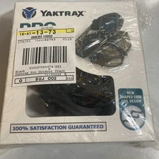 Yaktrax Pro Ice/Snow Boot/Shoe Traction Device Slip-On Grips Black Small