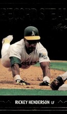 1991 LEAF RICKEY HENDERSON BC26 MINT GOLD ROOKIES BASEBALL OAKLAND ATHLETICS