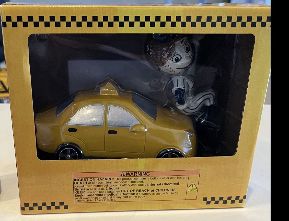 NY METS MRS MET TAXICAB BOBBLEHEAD SGA 9/13/2025 CITI FIELD