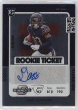 2021 Panini Contenders Optic Rookie Ticket Auto Dazz Newsome #189 Auto nd3