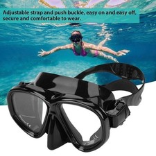 WHALE Tempered Glass Diving Mask Swimming Goggles for Adults Scuba Equipment