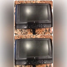 Ematic ED929D 9" Dual Screen Portable DVD Player with Dual DVD Preowned