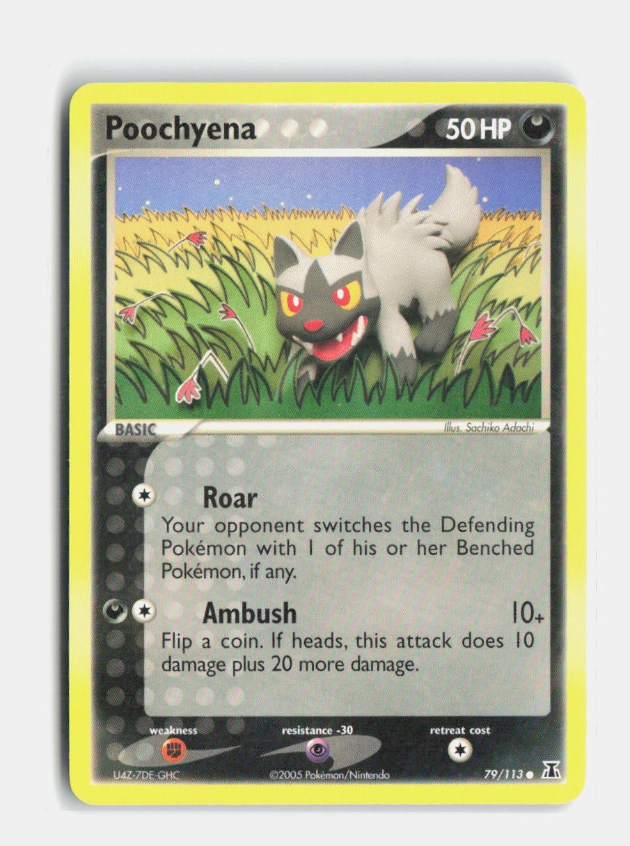 Poochyena 79/113 EX Delta Species Pokemon LP